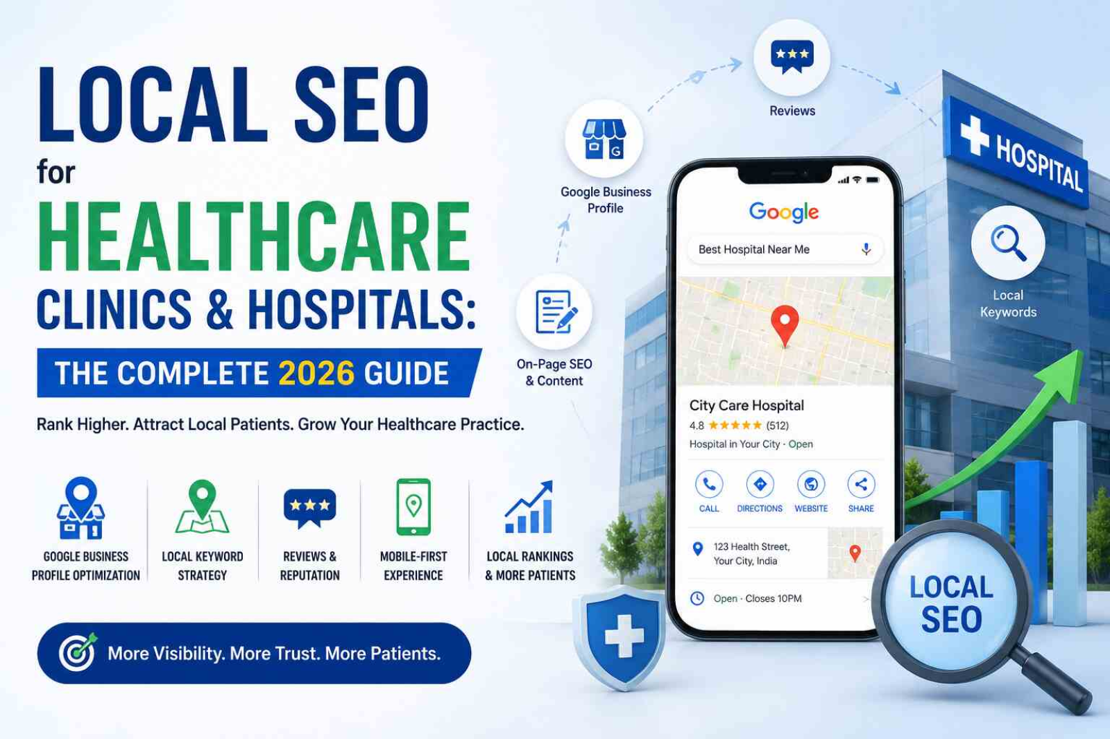 Local SEO for healthcare clinics and hospitals in 2026